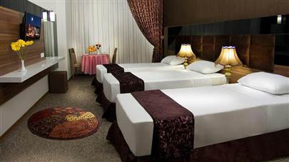 اتاق سه تخته هتل سی نور مشهد اتاق سه تخته هتل سی نور مشهد